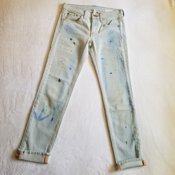 Rag & Bone | Paint Splatter Jeans - Picture 5 of 8